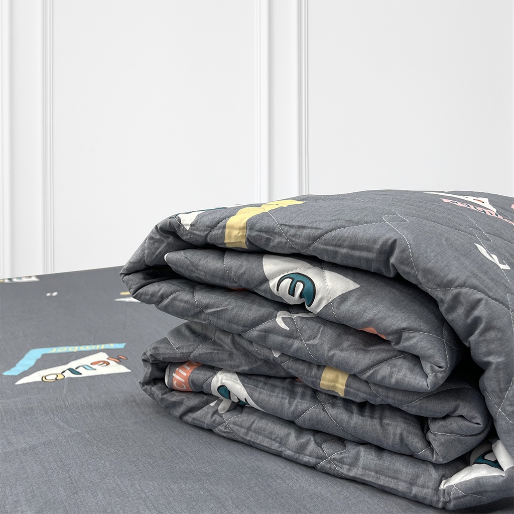Bộ Ga Gối 100% Cotton Thuần Việt Mền Mịn, Thoáng Mát - Đa Dạng Họa Tiết