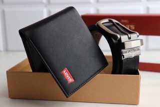 Set levi's nam, nịt và ví nam,