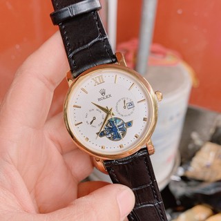 Đồng hồ nam rolex rl4869 dây da cao cấp - mẫu rolex mới