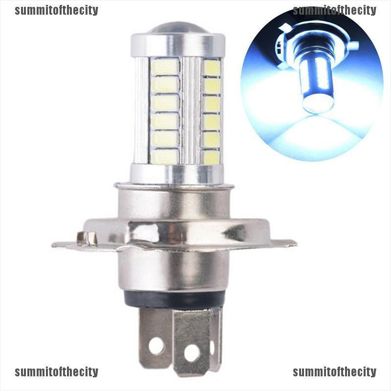 Đèn Pha LED H4 33SMD Ánh Sáng Trắng Chuyên Dụng Cho Xe Hơi / Mô Tô