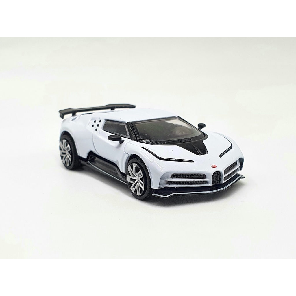 Xe Mô Hình Bugatti Centodieci White LHD 1:64 MiniGT