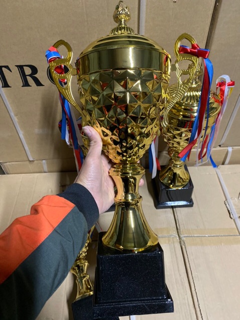 Cúp thể thao kim loại