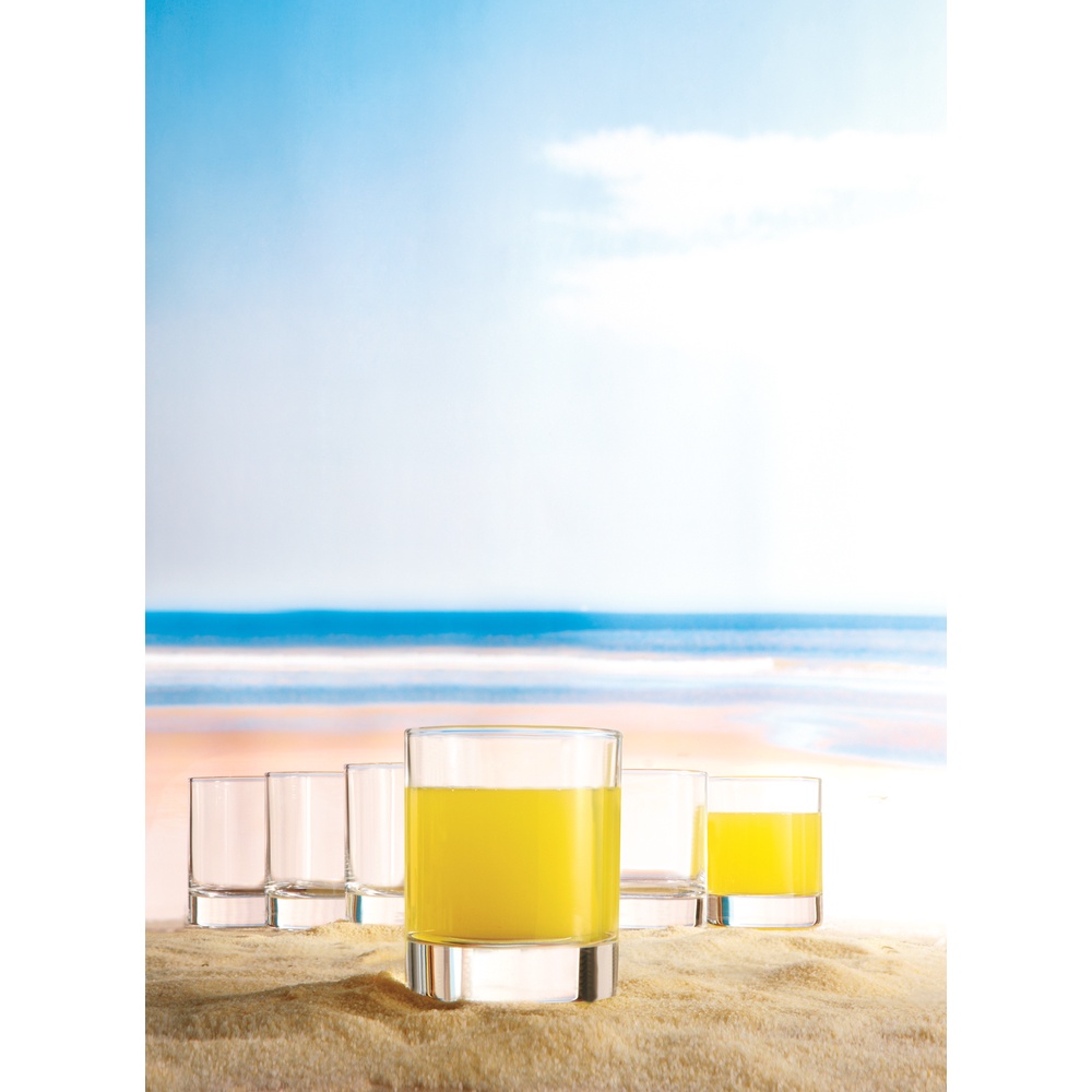 Bộ 6 Ly Thủy Tinh Luminarc Islande 200ml - Loại Thấp BOL19122 | Phân Phối Chính Hãng