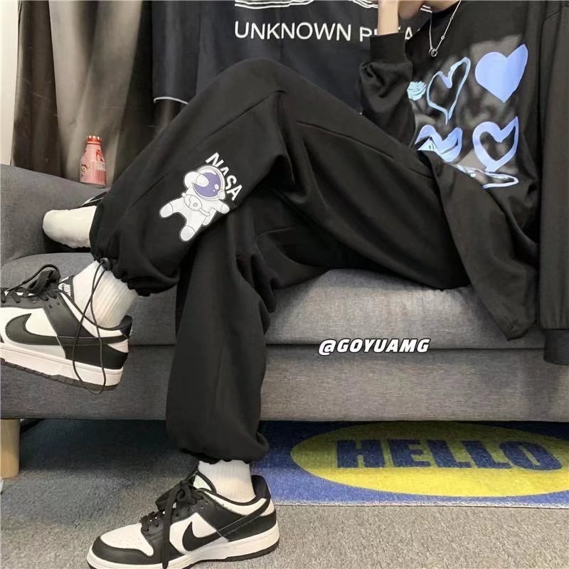 Quần dài thể thao in hình phi hành gia NASA size M-5XL thời trang mùa hè cho nam