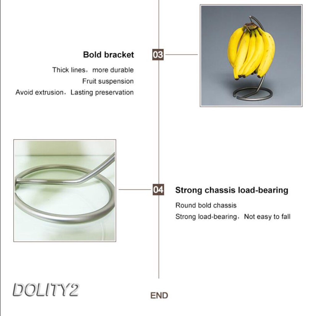 [Dolity2] Móc Treo Chuối / Cam / Táo / Trái Cây Để Lưu Trữ
