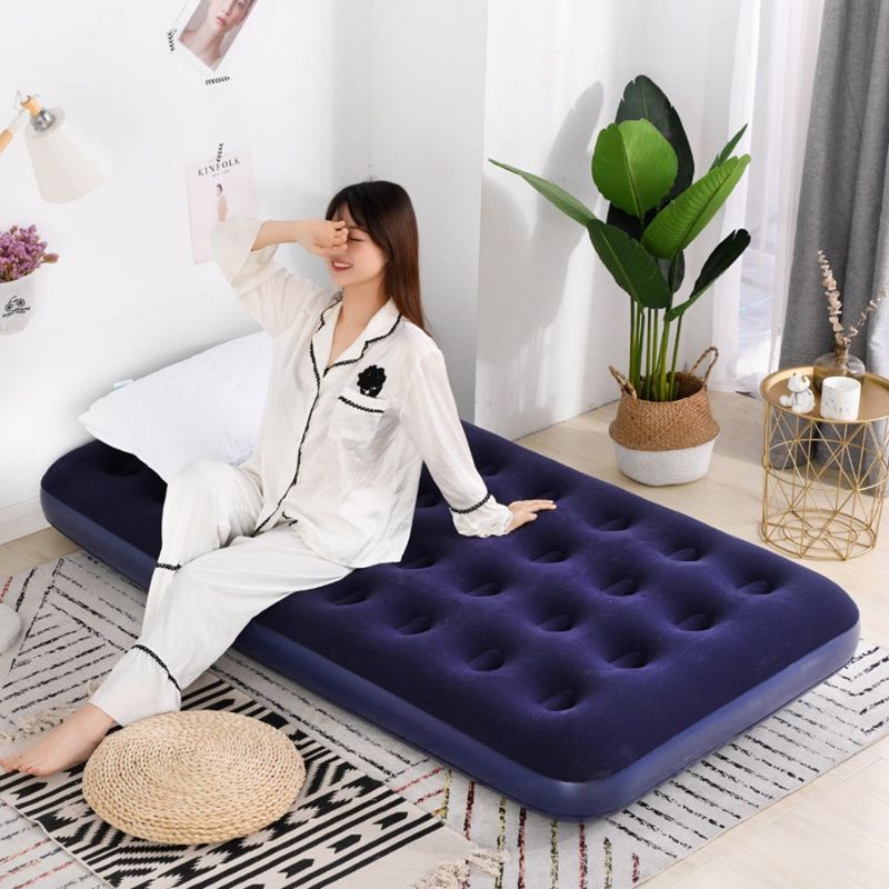 Nệm gấp gọn, đêm hơi Bestway Kích Thước: 1.85m x 99cm x22cm,nệm massage toàn thân, nệm hơi 67001