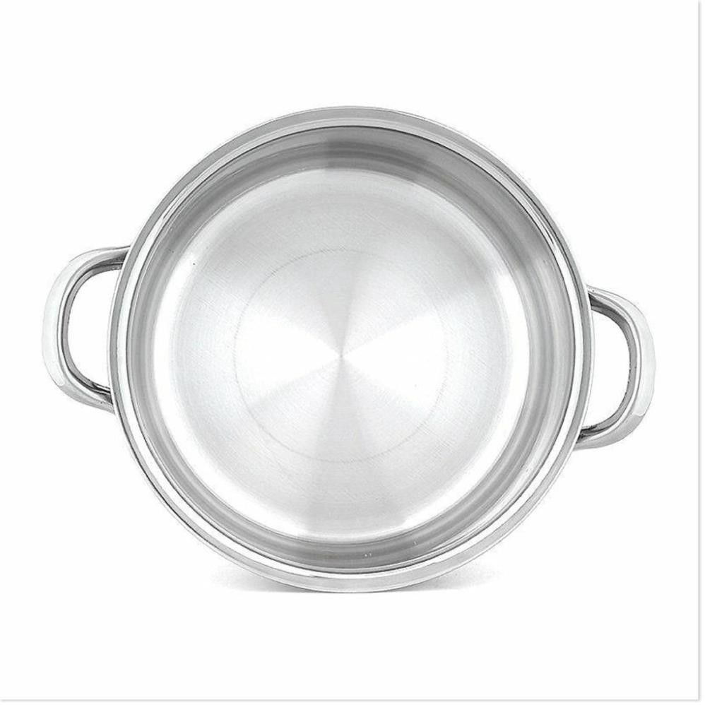 Nồi inox Vietcook nắp inox 3 đáy- size 18cm