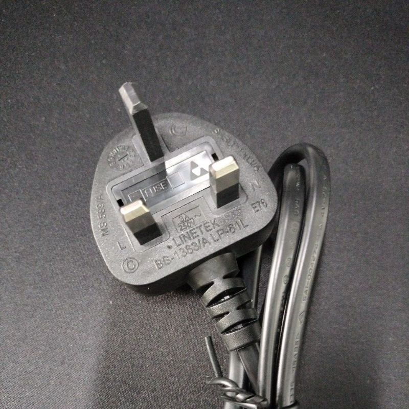 Dây nguồn Laptop Linetek cáp số 8