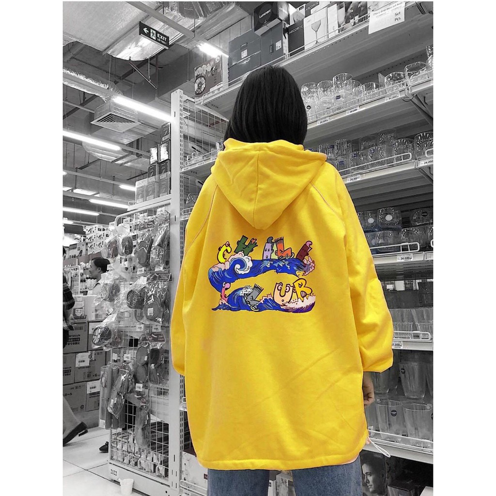 Áo khoác nam nữ form rộng, áo khoác hoodie form rộng chili club 4young mall