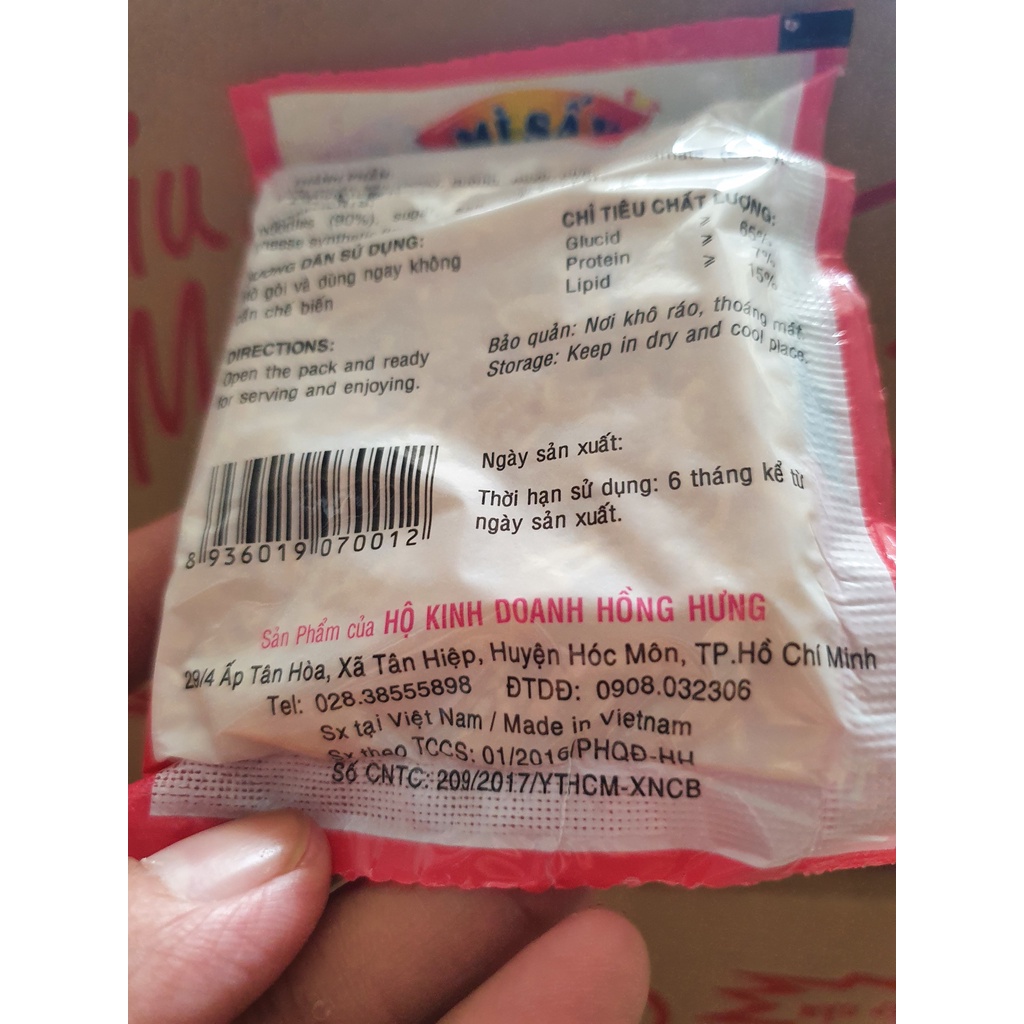Mì gói Miu Miu ăn vặt tuổi thơ