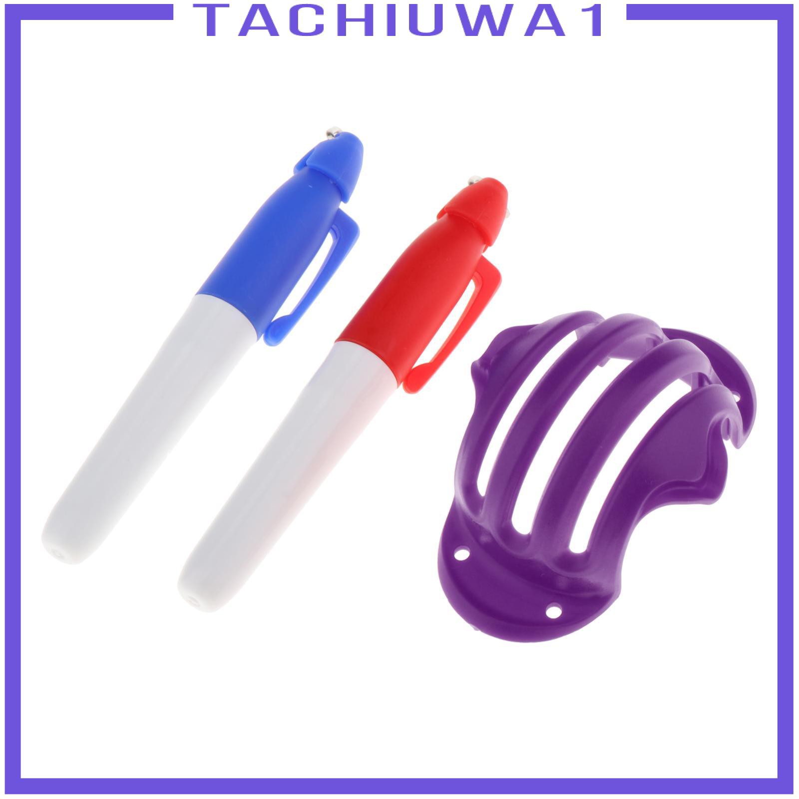 Bộ 3 Khuôn Vẽ Bóng Golf Tachiuwa1 Và 2 Bút Đánh Dấu Bóng Golf