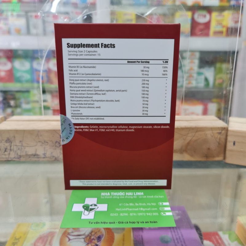 Viên uống Bổ thận Ken Health Usa ⚡ Nhập khẩu Mỹ ⚡ Hộp 30 viên Giúp giảm tiểu đêm, yếu sinh lý