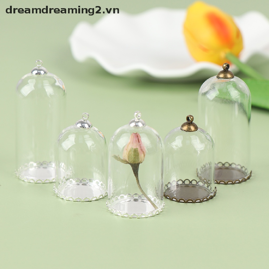 Lọ Thủy Tinh Có Nắp Trang Trí Nhà Búp Bê