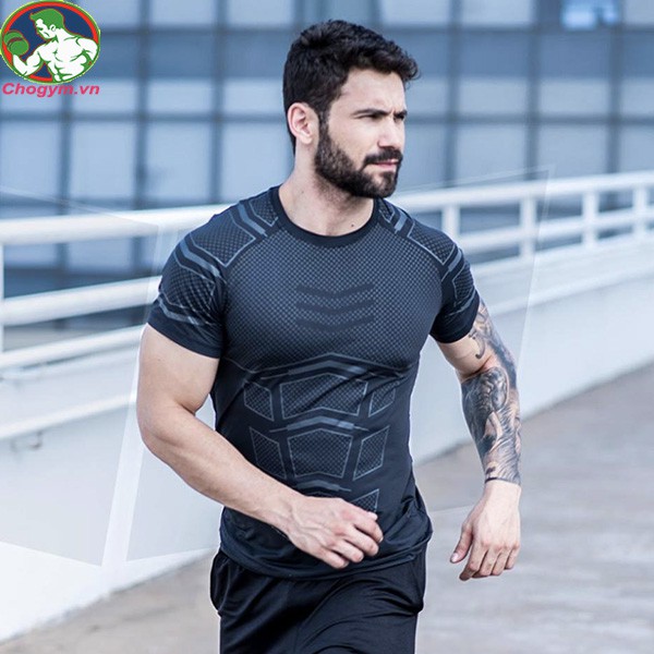 Áo Tập GYM Tôn Dáng Body Nam Tay Ngắn ZK A-011