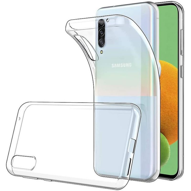 Ốp lưng Silicon dẻo cho Samsung Galaxy A90 5G Trong suốt, siêu tốt.