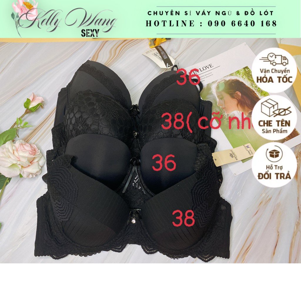 [Bigsize 34-38 nâng ngực, chống chảy xệ] Áo lót bigsize, áo ngực bigsize - KELLYWANG