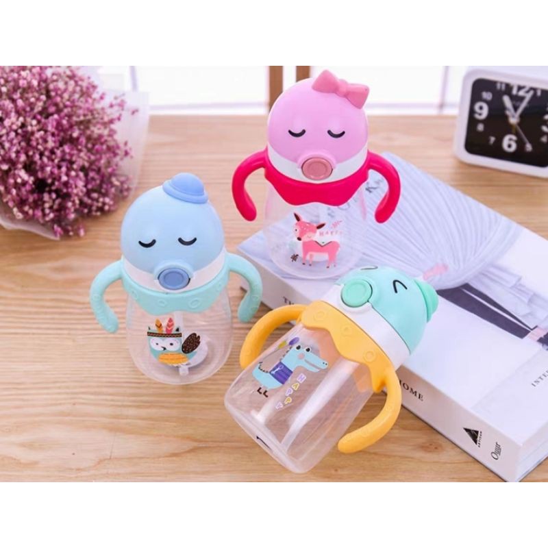 Ninikids: Bình nước cho bé (350ml)- CHẤT LƯỢNG CAO, bình uống nước bình nước cute