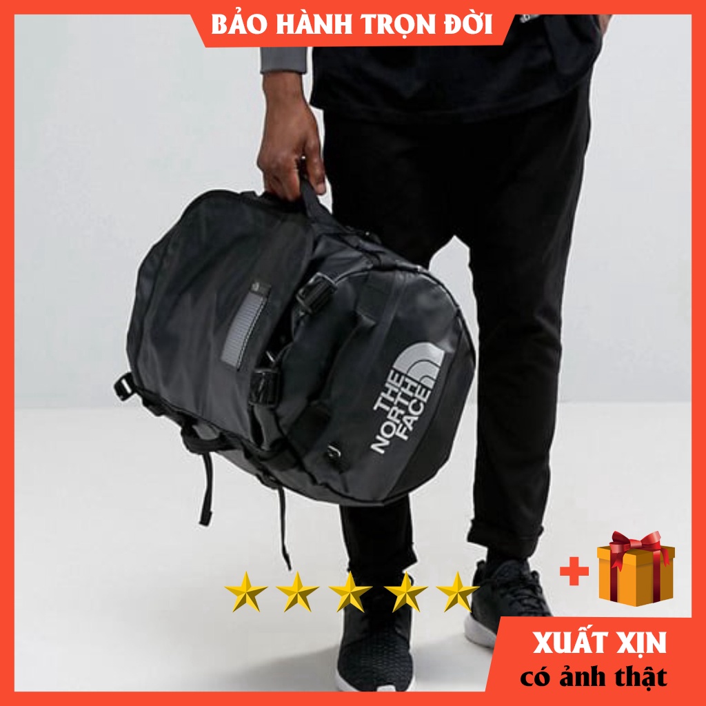 Túi Trống Balo Thể Thao Đi GYM Du Lịch N.F. Base Camp Duffel - Chống Nước, Thể Tích 51L, size Nam nữ, Độ Bền 10 năm Xịn