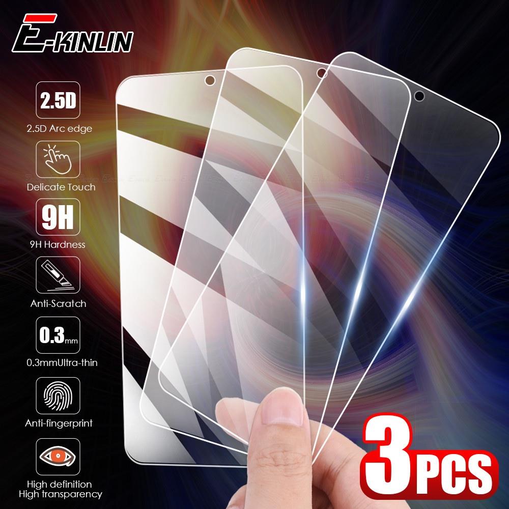 Set 3 Kính Cường Lực 9H 2.5D Bảo Vệ Màn Hình Cho Xiaomi Mi 13 12 12T 11 11T 11X 11i 10T 9 9T 8 Pro SE A3 A2 Lite A1