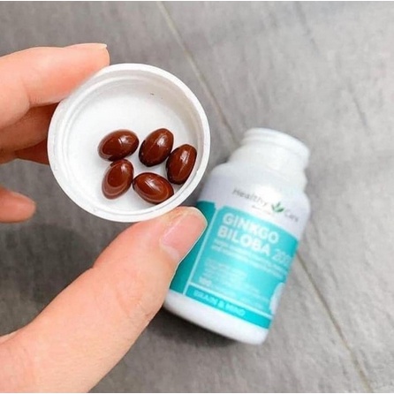 Viên Uống Bổ Não Healthy Care Ginkgo Biloba 2000mg 100 Viên - Hàng Chính Hãng