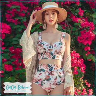 Bộ đồ bơi bikini 2 mảnh vintage rose 9028