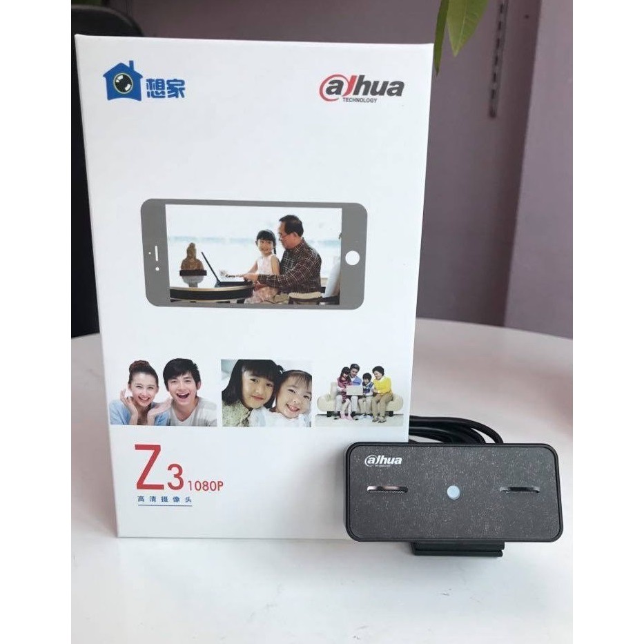 Webcam Dahua Z3 Có Mic và lọc được tạp âm chống tiếng ồn Chất Lượng 1080p Cho Học Sinh Giáo Viên Livestream