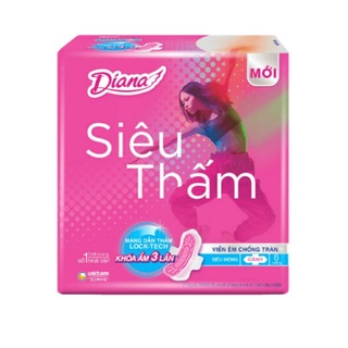 Băng vệ sinh Diana siêu thấm siêu mỏng cánh