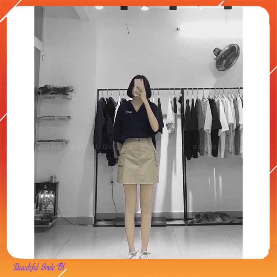 -Hàng nhập khẩu 💖💖 QUẦN GIẢ VÁY KAKI TÚI HỘP NỮ (BOX SKIRT) - (Sp sẵn) Liên hệ mua hàng  084.209.1989