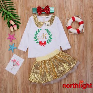 Set áo váy kèm băng đô xinh xắn cho bé gái