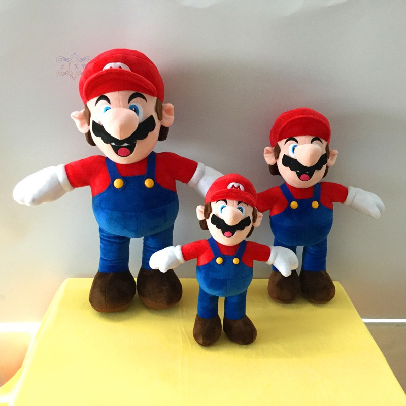 VN (Hàng Mới Về) Thú Nhồi Bông Hình Super Mario Đáng Yêu Cho Bé