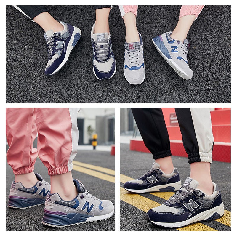 New Balance NB574 Giày nam Four Seasons Plus Giày nữ Giày bông thường Đôi giày chạy bộ Nam