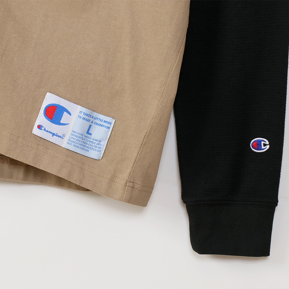 Áo Hoodies Champion JP Hooded Shirt Màu Beige CMPC3U412BEI