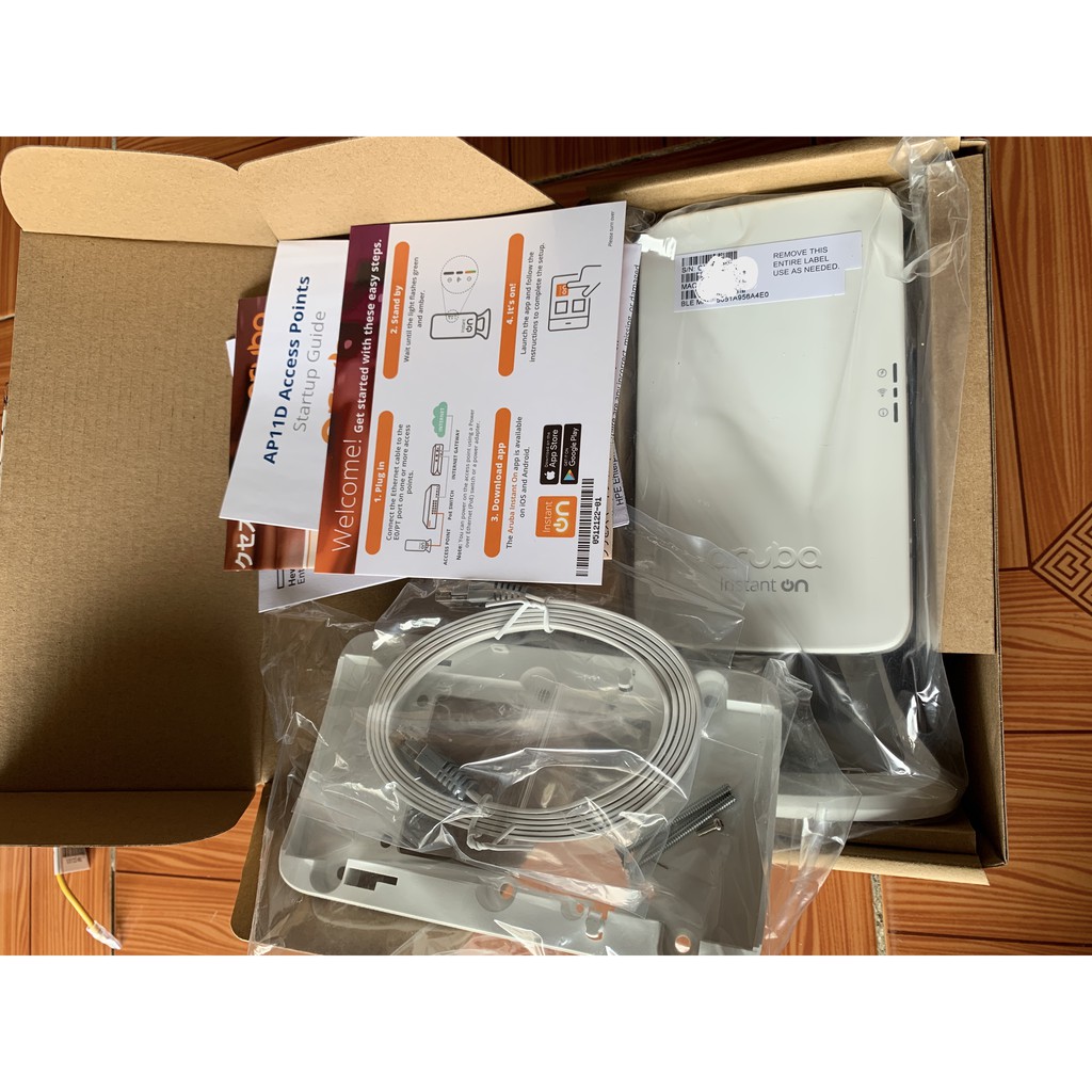 Thiết bị phát wifi Aruba instant On Ap11D New 100% fullbox