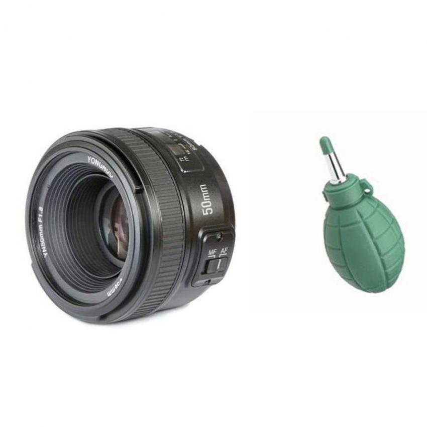 Ống kính Yongnuo 50mm F1.8 cho Nikon + Tặng kèm bóng thổi xịt bụi                 
