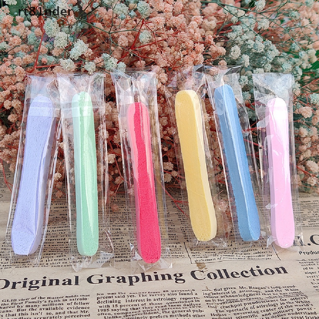 [Hàng mới về] Set 10 mút rửa mặt dạng nén tiện lợi