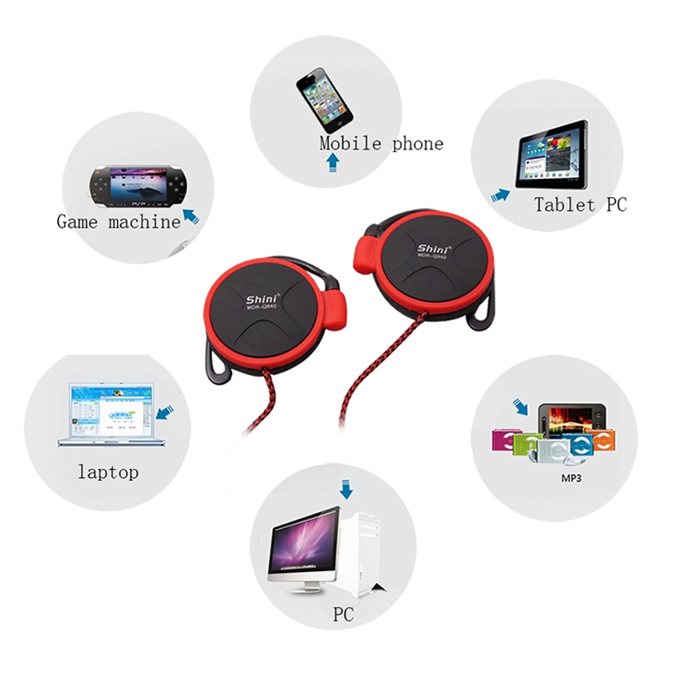 Tai nghe nhét tai có dây móc thời trang tiện lợi