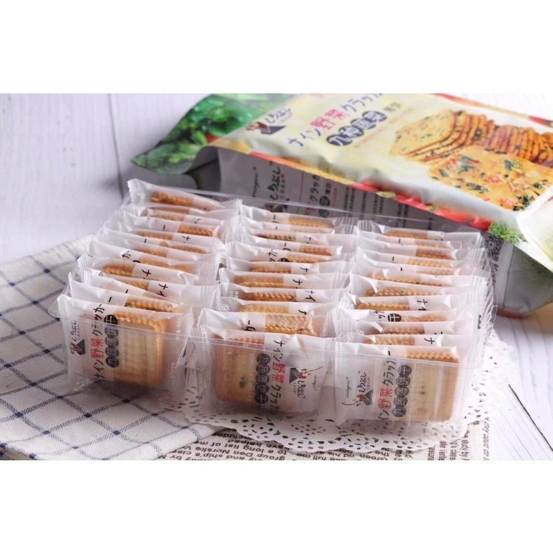 Bánh quy vị rau củ/gà hầm 208gr/gói