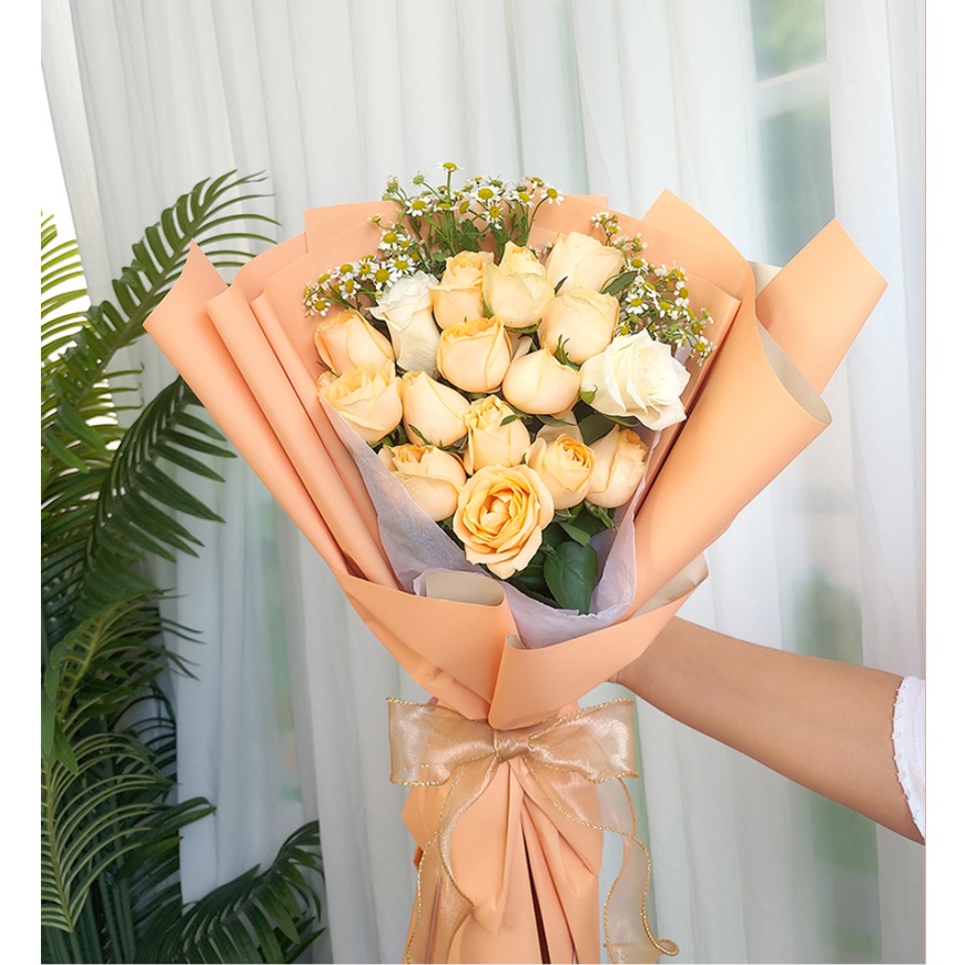 1 Cuộn Giấy Gói Quà Chống Thấm Nước 58x58cm