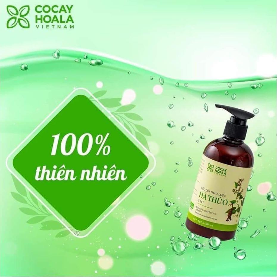 Dầu gội hà thủ ô Cỏ Cây Hoa Lá 800 ml | BigBuy360 - bigbuy360.vn