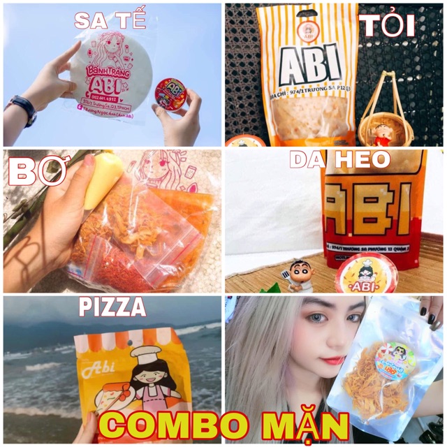 COMBO Bánh tráng abi