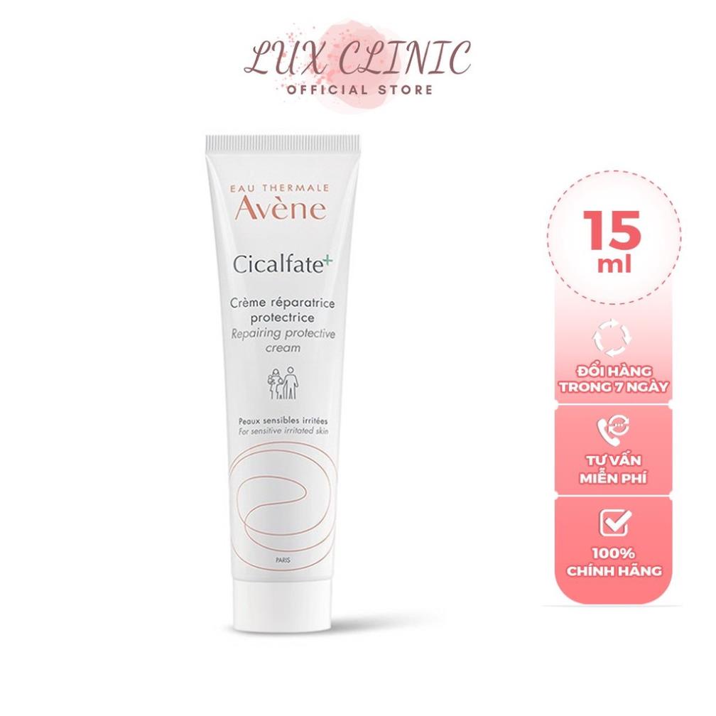 Kem dưỡng ẩm phục hồi da tổn thương Avène Cicalfate Repairing Cream 15ml/40ml