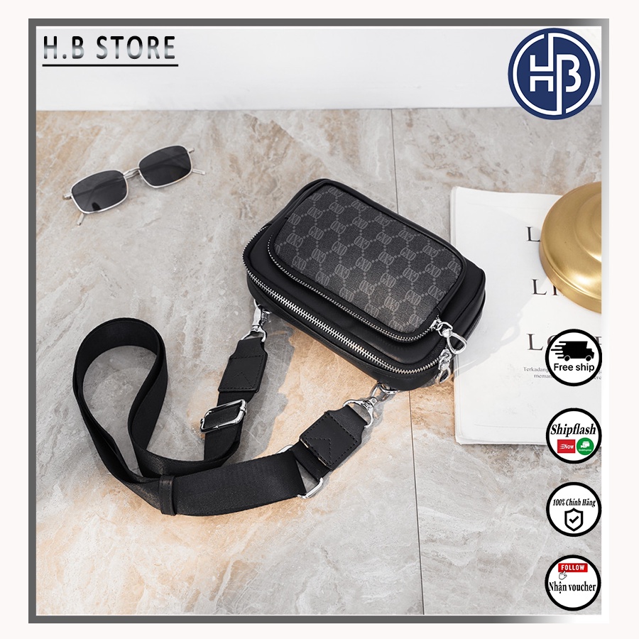 HOTBAGS - TÚI ĐEO CHÉO UNISEX KIỂU DÁNG THỜI TRANG SIÊU ĐẸP - 004 | BigBuy360 - bigbuy360.vn