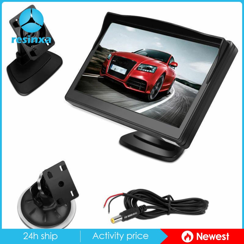 Màn hình LCD 5 inch cho camera sau xe hơi với 2 màu tùy chọn | BigBuy360 - bigbuy360.vn