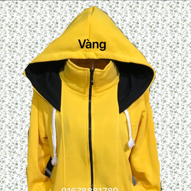 Áo khoác chống nắng ( cổ cao - nón lớn - túi trong - sỏ ngón)