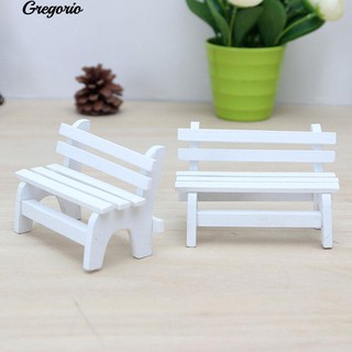 Ghế Gỗ Mini Trang Trí Sân Vườn