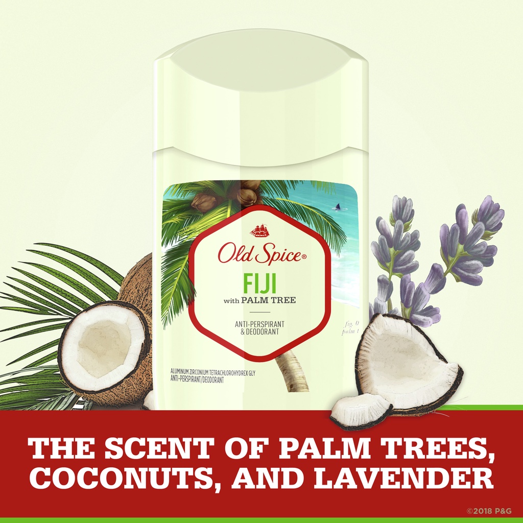 Lăn Sáp Khử Mùi Old Spice Fiji 73G - Cam Kết Chính Hãng