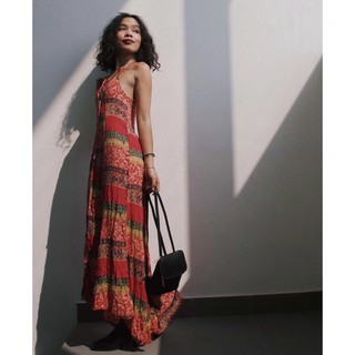 Váy maxi boho Free People
