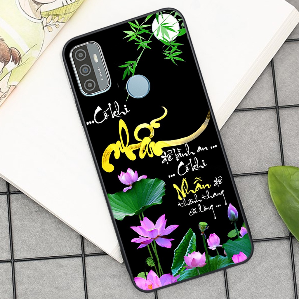 Ốp lưng Oppo A53 in hình chữ tài chữ lộc, Cha Mẹ, bình an SIÊU ĐẸP