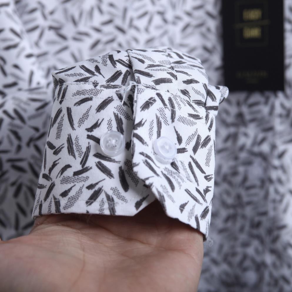 Áo sơ mi nam họa tiết Galvin cổ bẻ dài tay form ôm hàn quốc SMGV133 - Leo Vatino | BigBuy360 - bigbuy360.vn