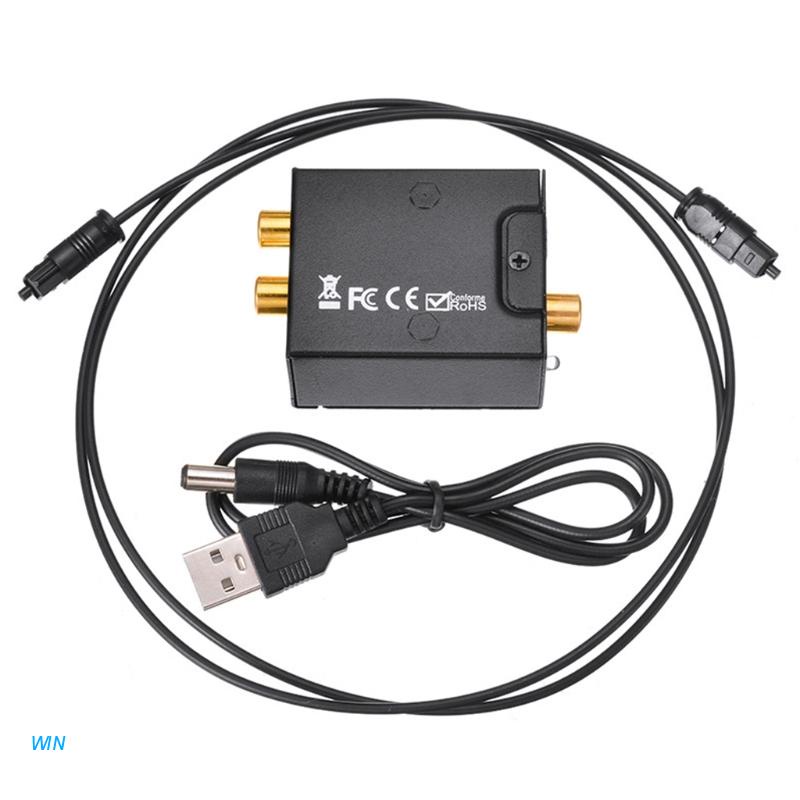 Bộ chuyển đổi tín hiệu âm thanh kỹ thuật số sang Analog RCA R/L